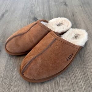 UGG Scuff Slippers Size 13 US Men's Chestnut